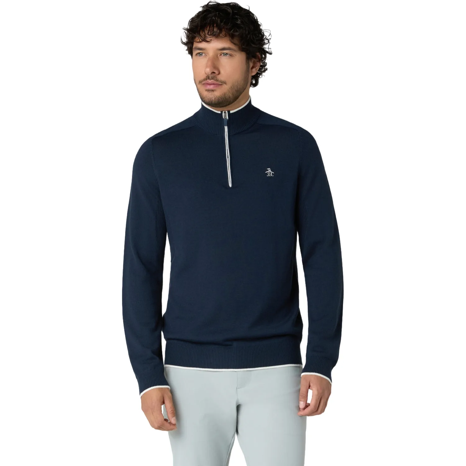 Layer Lightweight Heritage, dunkelblau l - Original penguin - FashionsVida