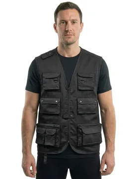 Brandit Gilet Hunting Black 2XL - Brandit - FashionsVida