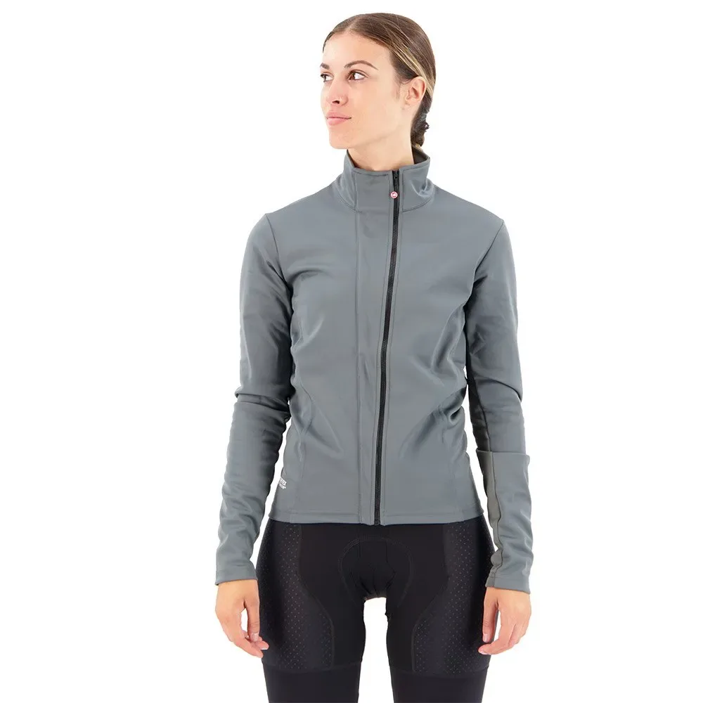 Giacca Transition 2 Gore-tex Infinium™ Windstopper® Grey - Castelli - FashionsVida
