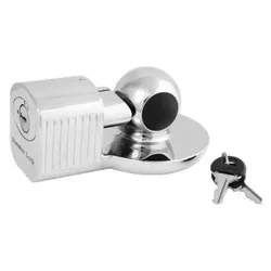 Universal A Trailer Padlock Silver 48-51 mm unisex
