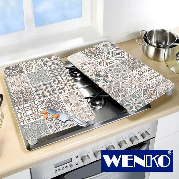 Herdabdeckplatten Universal Kachel 2er-Set, für alle Herdarten - WENKO - FashionsVida