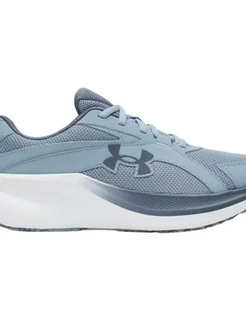 Assert 11 Running Shoes Blue / Downpour Gray UK 8 Men - Under armour - FashionsVida