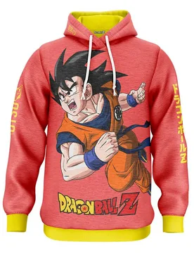 Dragon Ball Z Goku Shenron Hoodie Multicolour 2XS Men,Women - OTSO - FashionsVida