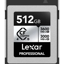 Carte Mémoire Cfexpress Pro Type B Silver 4.0 Silver / Black One Size unisex