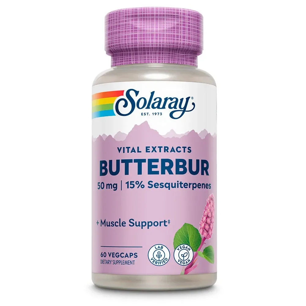 Solaray Pétasite 50 Mg 60 Unités - Solaray - FashionsVida