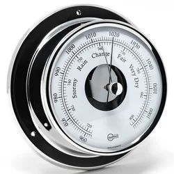 Tempo 85 Barometer Silver 85 mm unisex