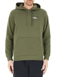 Felpa con cappuccio VERDE MILITARE SM
