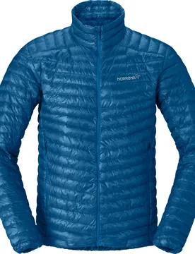 Norrona - Doudoune en duvet de canard - Trollveggen Down800 Super Light Jacket M Dark Blue - Taille M - Navy - Norröna - FashionsVida