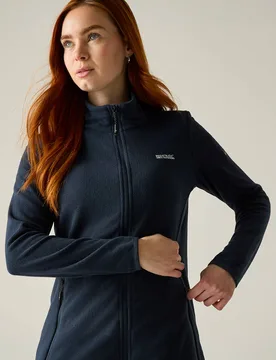 Women's Harrow Full Zip Insulated Fleece Sweatshirt in Navy Size: 10 - Navy - Size: 10 - Regatta - FashionsVida