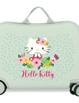 Maleta infantil Hello Kitty floral kitty rígida con capacidad 34L - Personajes - FashionsVida
