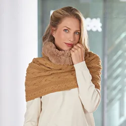 Pagen Loopschal 3-in-1 beige