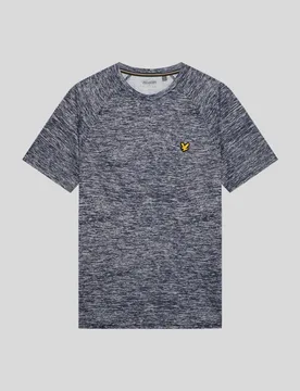 Men's Sports Raglan Sleeve T-Shirt Jet Black - Lyle & Scott - FashionsVida