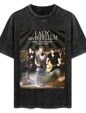 Lady antebellum world tour T-Shirt Utility Work Short Sleeve Top - Aliexpress - FashionsVida