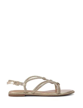 Women's 'Roonie' Sandals in Gold Size: 5 - Gold - Size: 5 - KG Kurt Geiger - FashionsVida