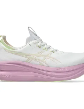 Scarpe Da Running Gel-nimbus 28 White / Hazy Lilac EU 37 1/2 - Asics - FashionsVida