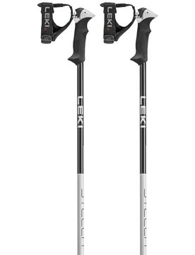 Bâtons 65466704 Stella S White / Dark Anthracite 120 cm Homme - Leki Alpino - FashionsVida