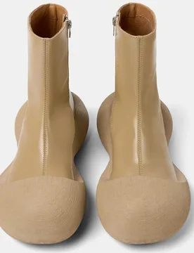 Botas básicas de piel con cierre de cremallera - camperlab - FashionsVida