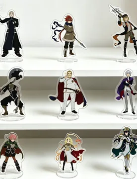Anime Sentenced to Be a Hero: The Prison Records of Penal Hero Unit 9004 Rhyno Acrylic Stand Model Plate Keychains Desk Decor - Aliexpress - FashionsVida