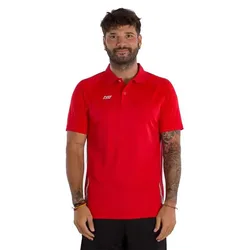 Strauss Short Sleeve Polo Red L