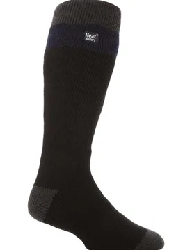 Mens Knee High Thermal Ski Socks - - Size: L - Heat Holders - FashionsVida