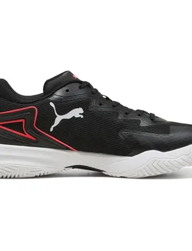 Solarcourt Padel Shoes Black UK 8.5 - Puma - FashionsVida