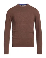Pullover Herren Braun L,S Herren