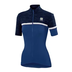 Maglia A Maniche Corte Giara Blue Twilight / White