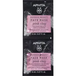 Mascarilla Limpiadora Suave con Arcilla Rosa Express Beauty