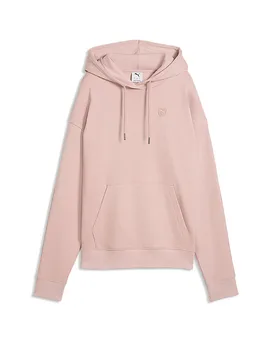 Sudadera con capucha para mujer Ess Elevated rosa S - Puma - FashionsVida