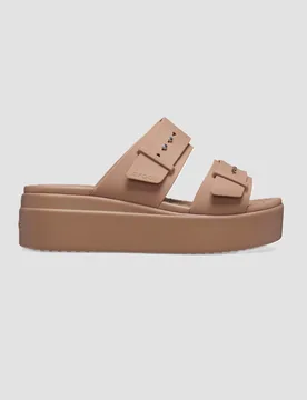 Ciabatte brooklyn sandal donna latte - Crocs - FashionsVida