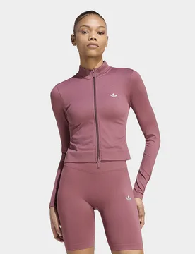 Womens Track Top Essentials Seamless - Rosa, rosa rosa Donna taglia M - Adidas - FashionsVida