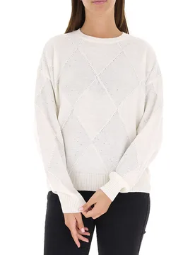KOCCA Maglione in lurex PANNA XS - Kocca - FashionsVida