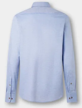 Camisa de hombre franela múltiples ribetes fit tailored - Hackett - FashionsVida