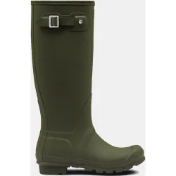 Botas de agua Original altas de mujer con acabado mate y detalle de hebilla lateral