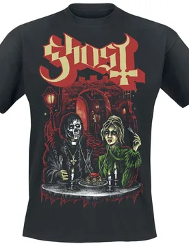 T-Shirt - Bella Notte - S bis 3XL - für Männer - Größe S - schwarz - Lizenziertes Merchandise! - Männer - male - GHOST - FashionsVida