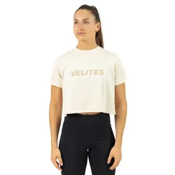T-shirt à Manches Courtes Crop Holo Sand XS