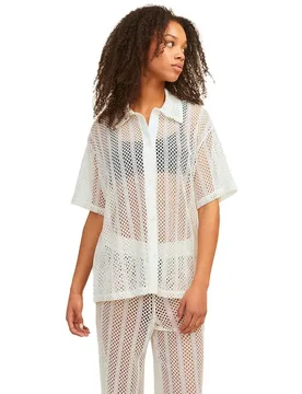 Camicia A Maniche Corte Ellie Jjxx Vanilla Ice XS - Jack & jones - FashionsVida