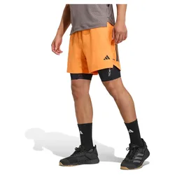 Short D4t Primelift 3 Stripes 5´´ Pure Orange M