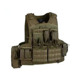 Gilet Mod Combo Ranger Green One Size unisex