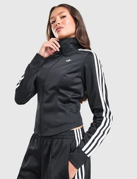 Firebird Corset Track Top - Damen, Schwarz - female - Size: L - adidas Originals - FashionsVida