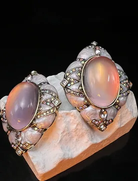 Vintage colorful enamel exquisite earrings featuring a palace-style new Chinese elegance and luxurious ear adornments - Aliexpress - FashionsVida