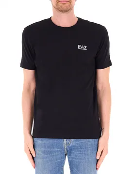 T-shirt girocollo NERO 3XL - EA7 EMPORIO ARMANI - FashionsVida
