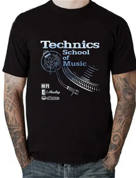 Tatooine Retro Deejay Shirt Long Play T-Shirt Technics School of Music T Shirt Men Vintage DJ Music T-Shirt Hot Fashion Tops - Aliexpress - FashionsVida