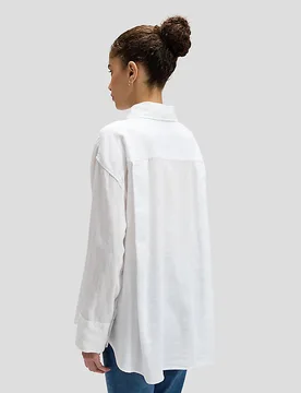 Loose Shirt Bright White Größe L female - Lee - FashionsVida