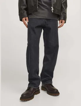 Loose Fit Jeans Black male - Jack & jones - FashionsVida