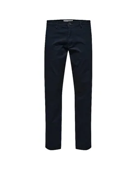 Chino Slim Fit SLHSLIM dunkelblau 28/L32 Herren - Selected - FashionsVida