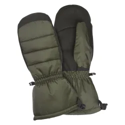 Unisex Waterproof All Weather Lightweight Insulated Gauntlet Mitten For Men And Women - Green - Size Medium