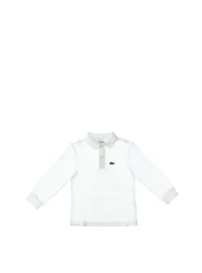 Polo maniche lunghe BIANCO 5