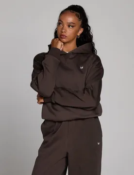 Sudadera con capucha oversize Basics para mujer de MP - Chocolate - XS - MyProtein - FashionsVida