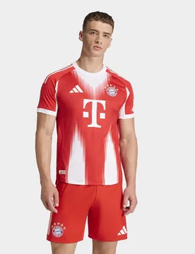 Mens Maglia Home Authentic Fc Bayern 25/26 - Rosso, rosso rosso Uomo taglia L - Adidas - FashionsVida